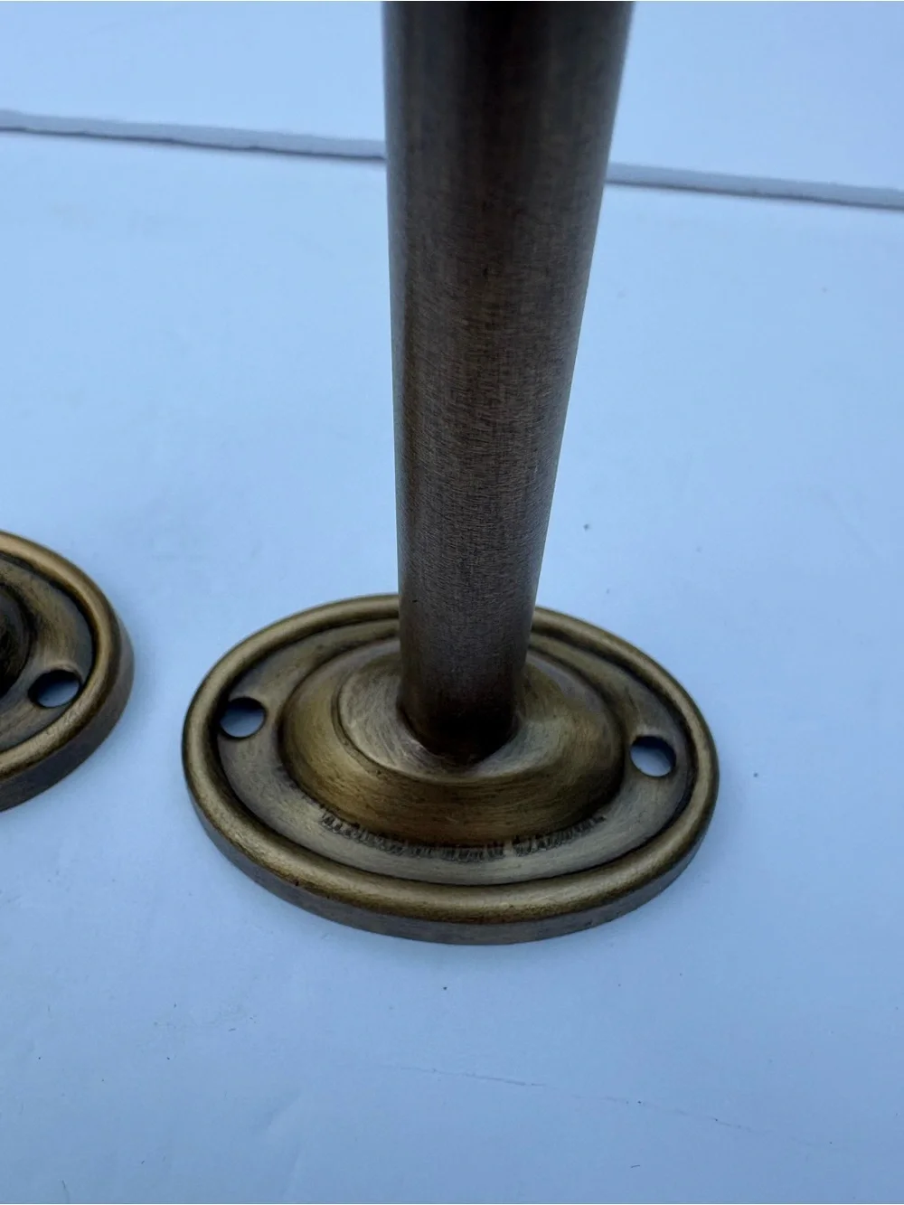 Set of 2 NWOT Anthropologie Smithery Curtain Rod Brackets